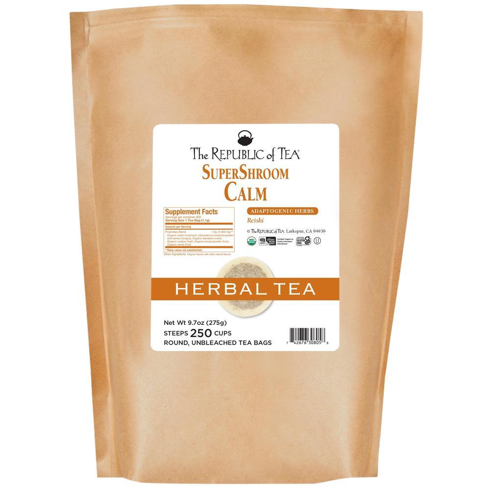 Organic Calm SuperShroom Herbal Tea