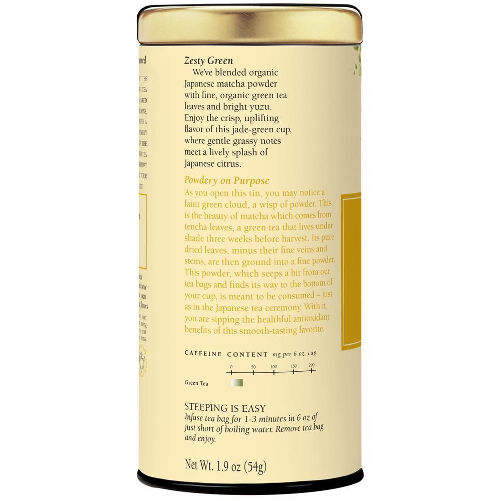 Organic Double Green® Matcha Yuzu Tea Bags