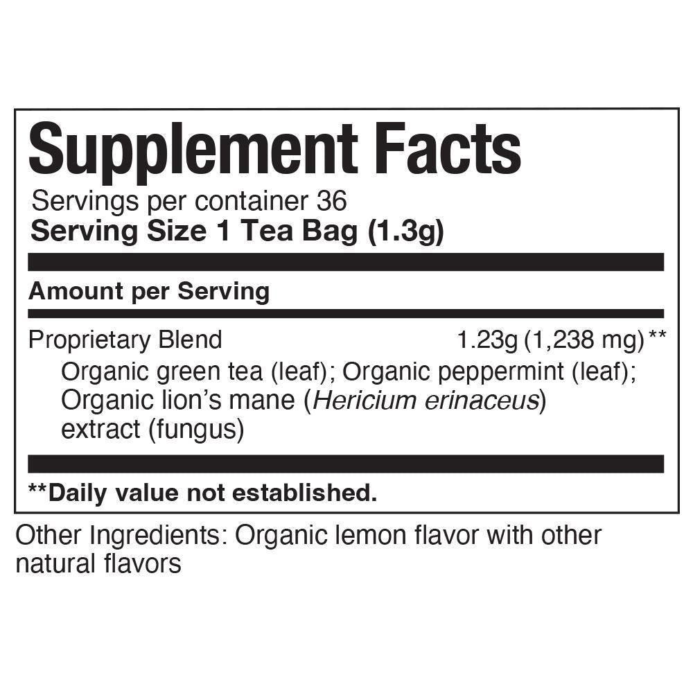 Organic Focus SuperShroom Green Tea