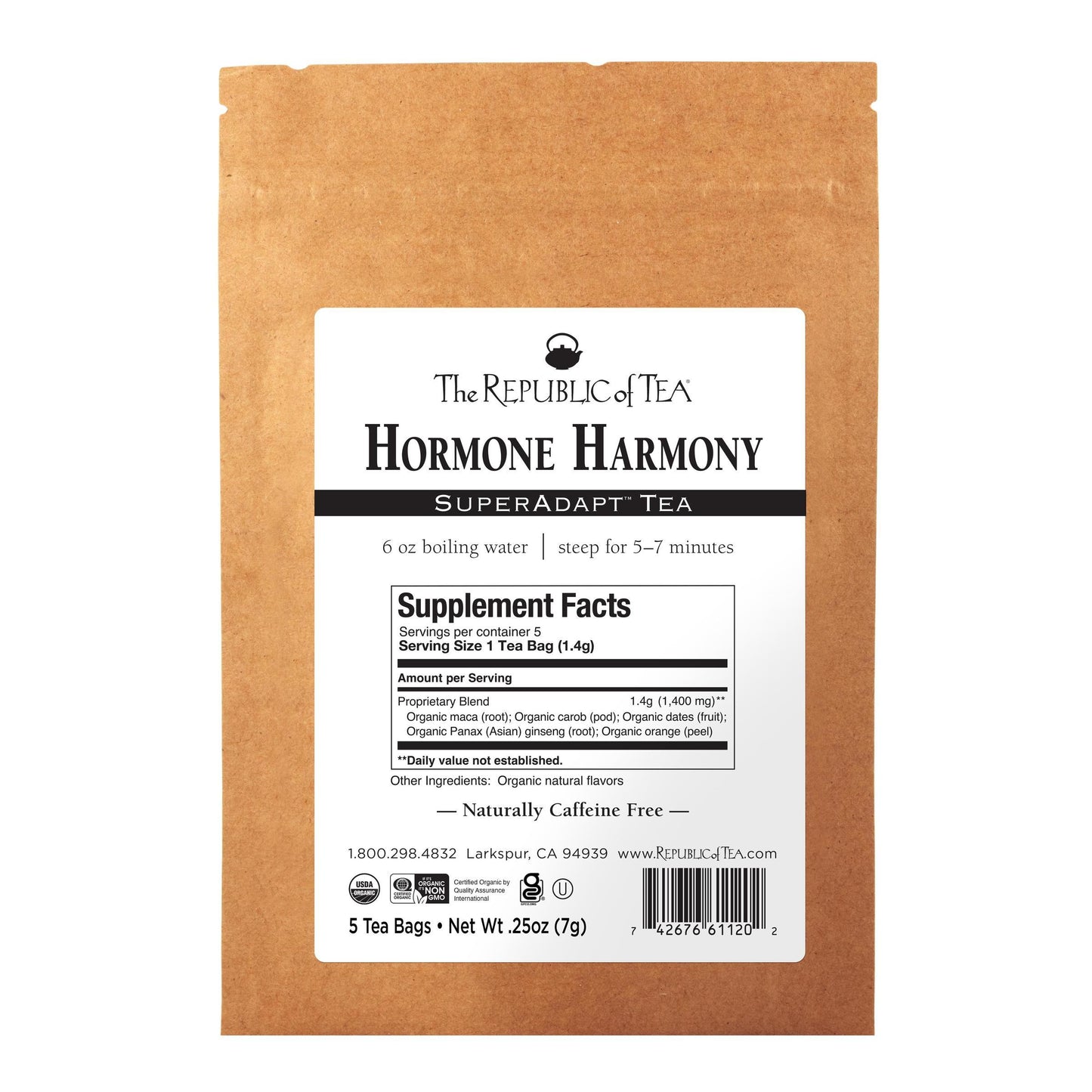 SuperAdapt™ Hormone Harmony™ - 5 Tea Bag Sample