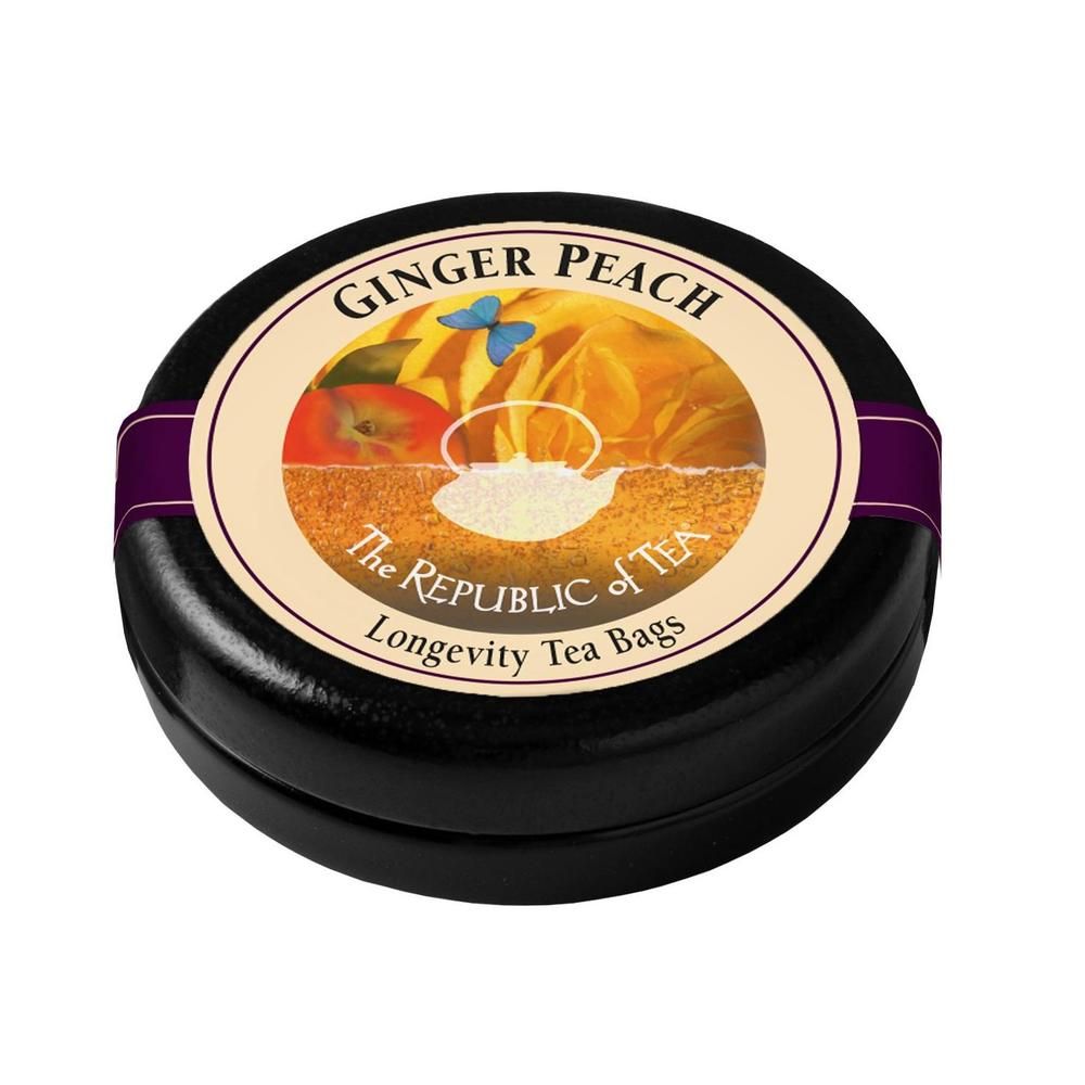 Ginger Peach Black Tea Bags