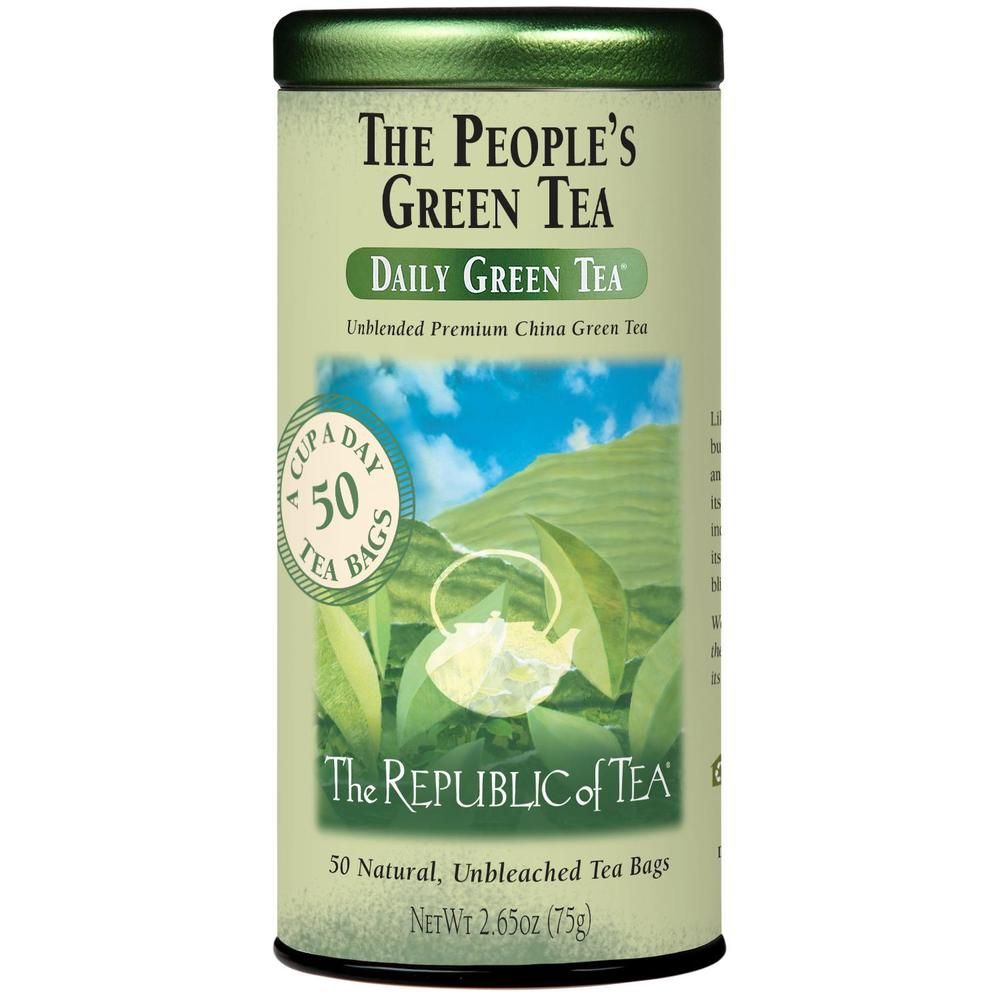 The People's Green Tea Bags – The Republic of Tea