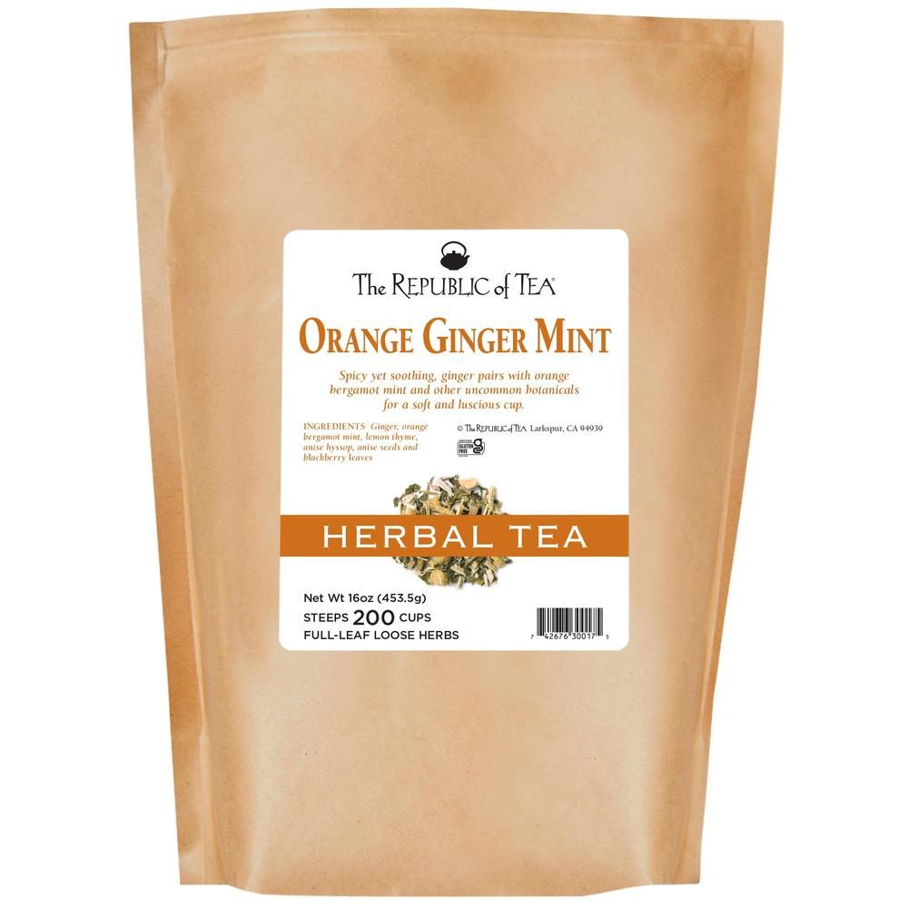Orange Ginger Mint Herbal Full-Leaf Tea