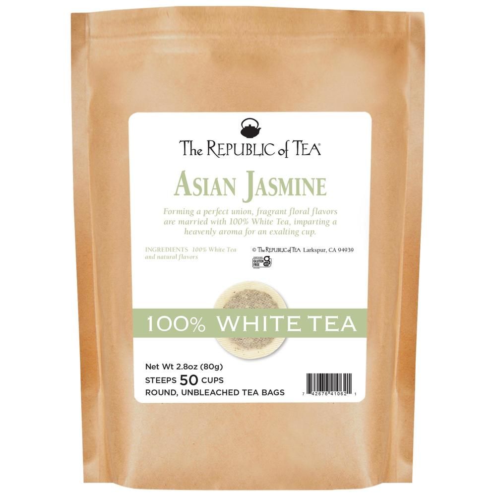 Asian Jasmine 100% White Tea Bags
