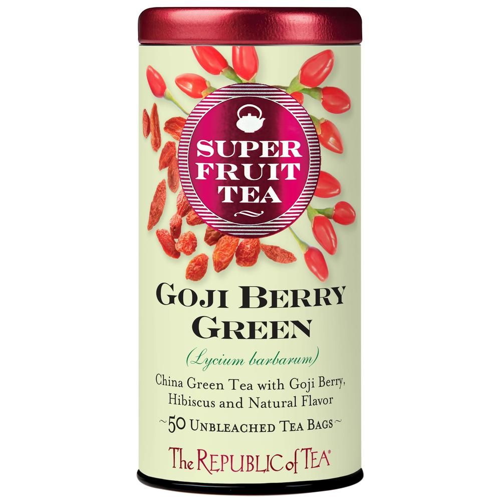 Goji Berry Green SuperFruit™ Tea Bags – The Republic of Tea