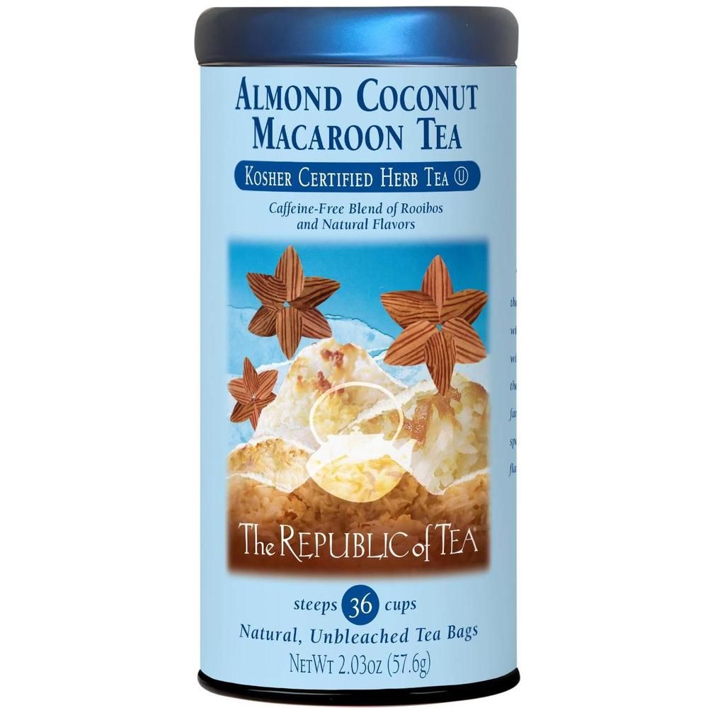Almond Coconut Macaroon Kosher Certified Red Tea – The Republic of Tea