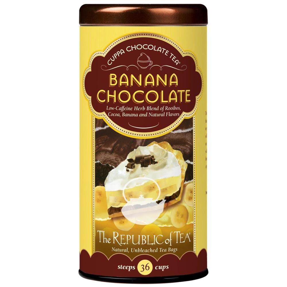 Banana Cuppa Chocolate Tea Bags – The Republic of Tea