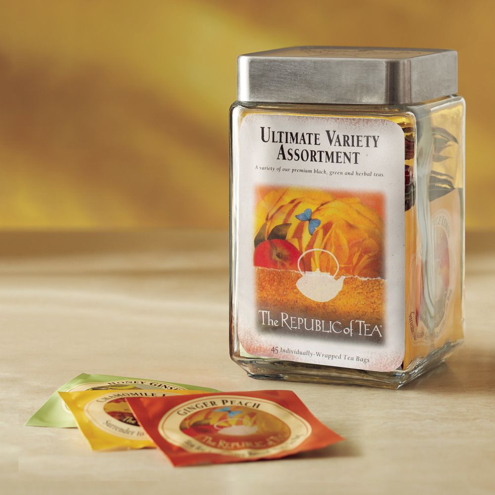 Ultimate Variety Tea Bag Assortment Jar