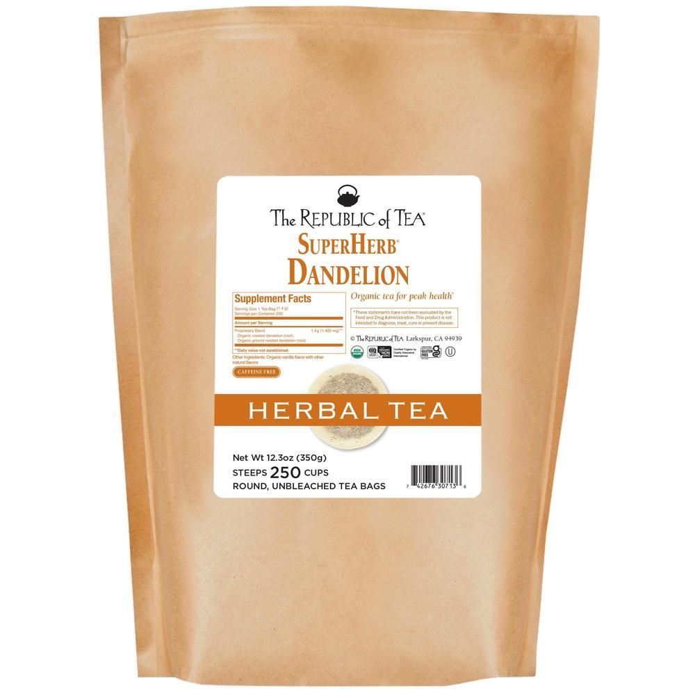 Organic Dandelion SuperHerb® Tea Bags