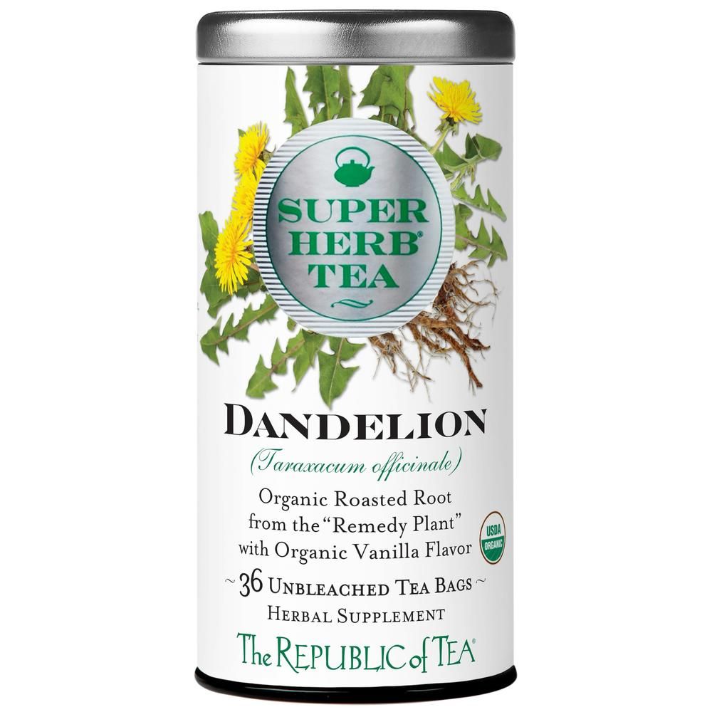 Organic Dandelion SuperHerb® Tea Bags – The Republic of Tea