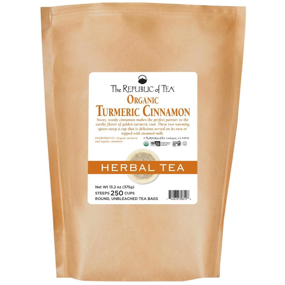 Organic Turmeric Cinnamon Tea Bags