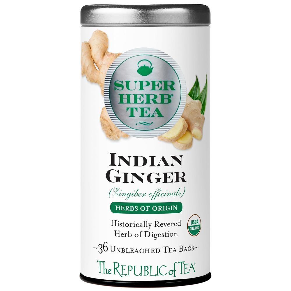 Organic Indian Ginger SuperHerb® Herbs of Origin Tea Bags – The