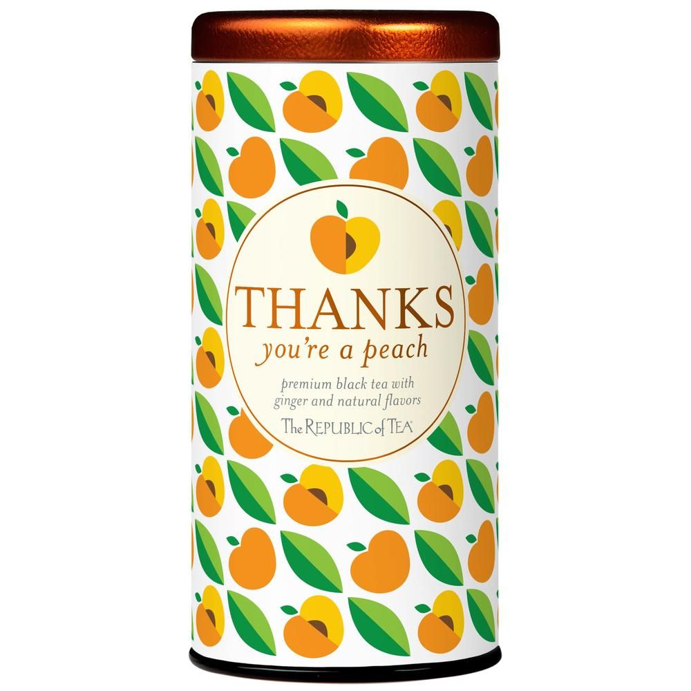 Thanks You're A Peach Gift Tea
