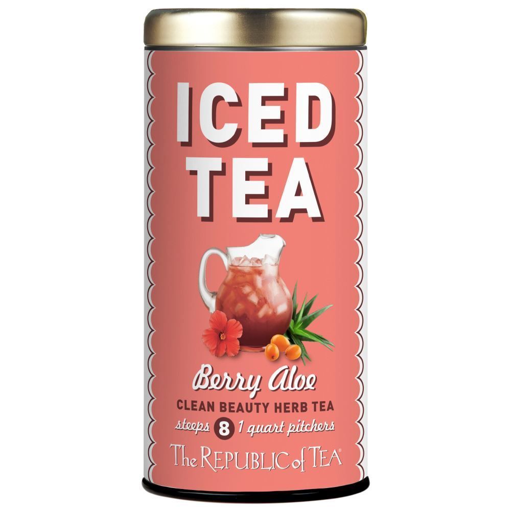 tea bags for aloe vera plant Berry Aloe Iced Tea