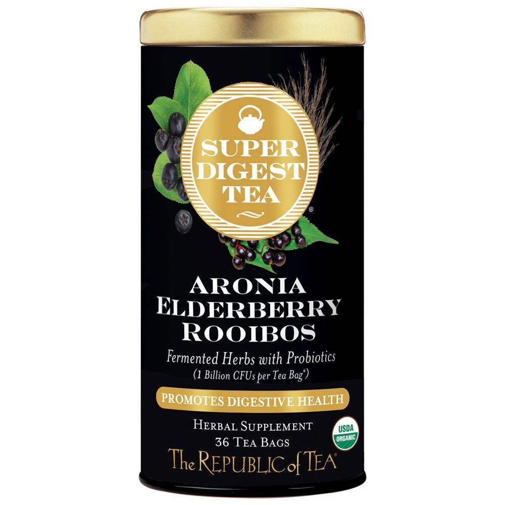 Organic Aronia Elderberry Rooibos SuperDigest Tea® – The Republic