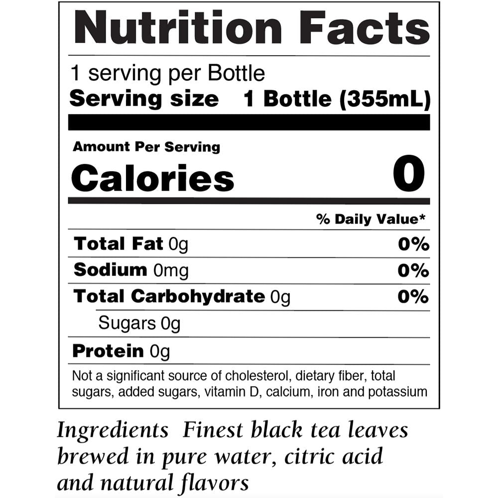 Blackberry Sage Black Iced Tea - 12 oz