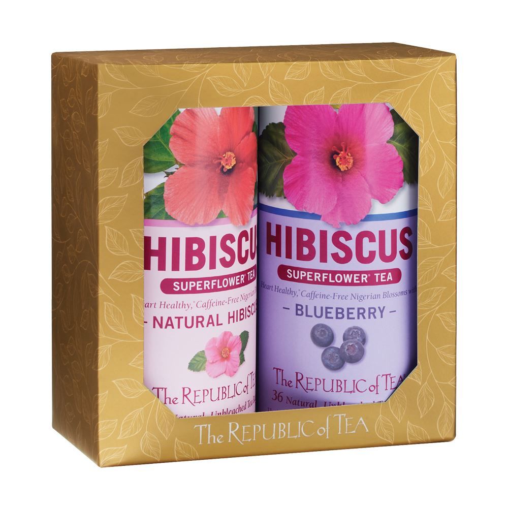 Natural Hibiscus & Blueberry Hibiscus Gift