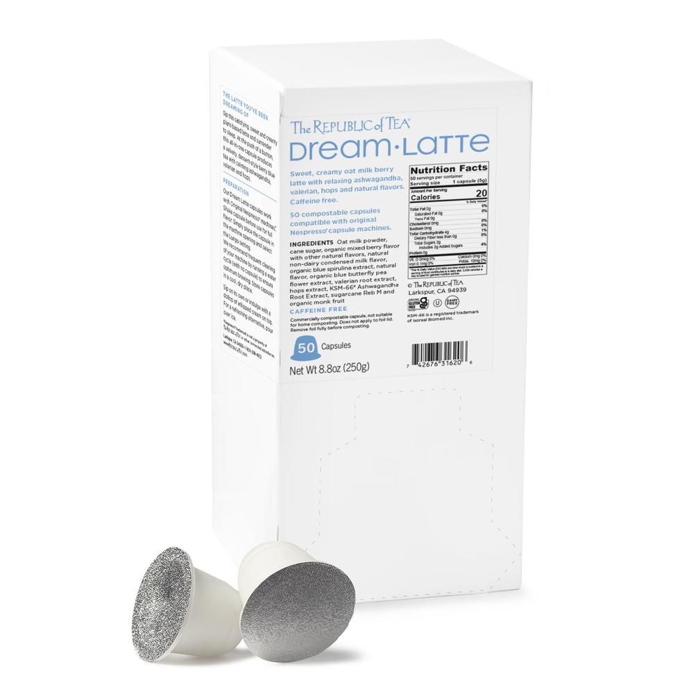 Dream•Latte Herbal Tea Capsules