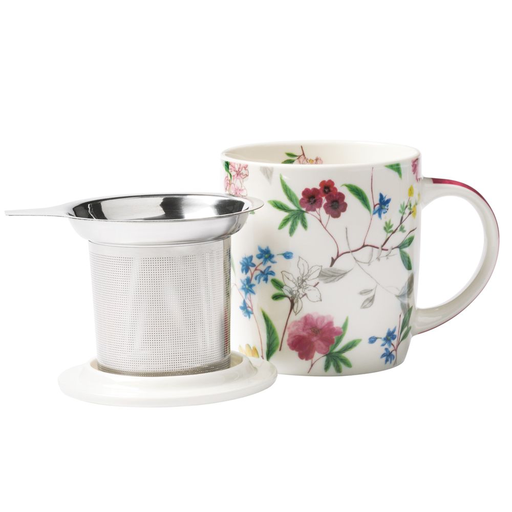 Flower Power Mug with Infuser