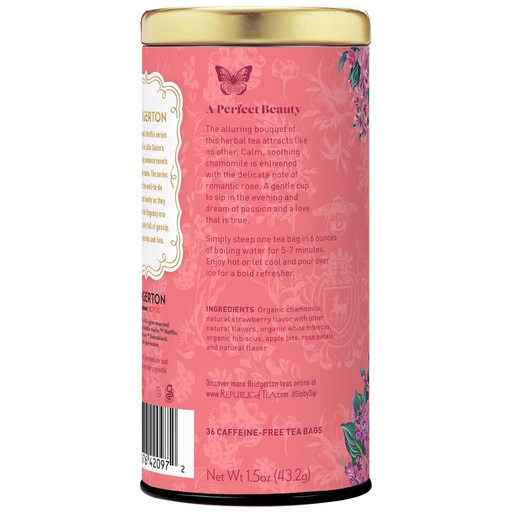 Bridgerton Francesca Rose Chamomile Tea