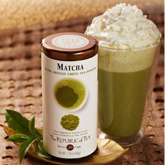 matcha green tea, the republic of tea, tea and poetry book club