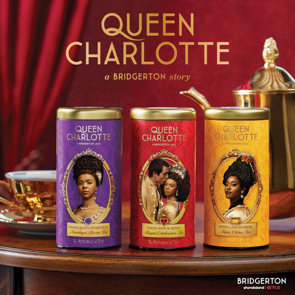 The Republic of Tea Expands with Queen Charlotte: A Bridgerton Story Teas