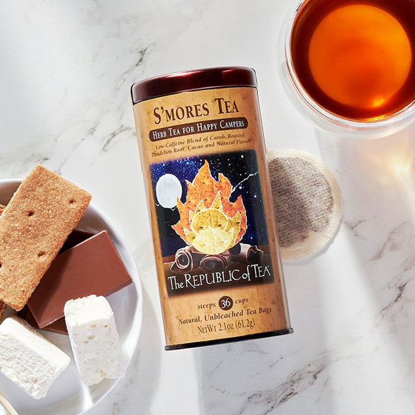 Savor the Campfire in a Cup: The Republic of Tea's New S'mores Herbal Tea