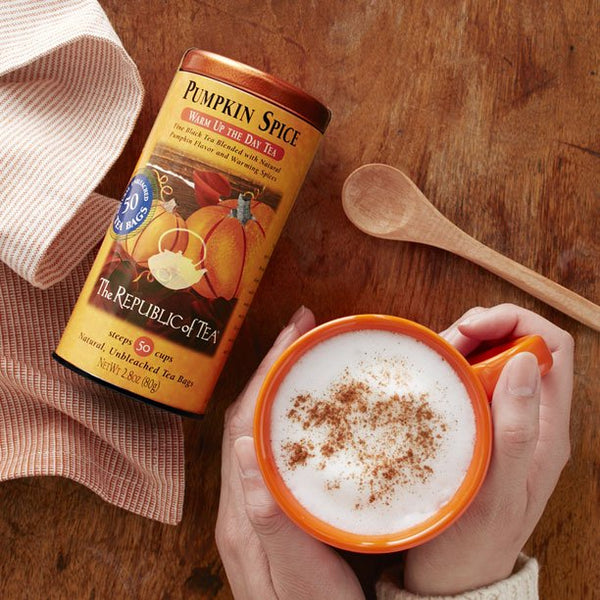 Pumpkin Spice Tea Latte