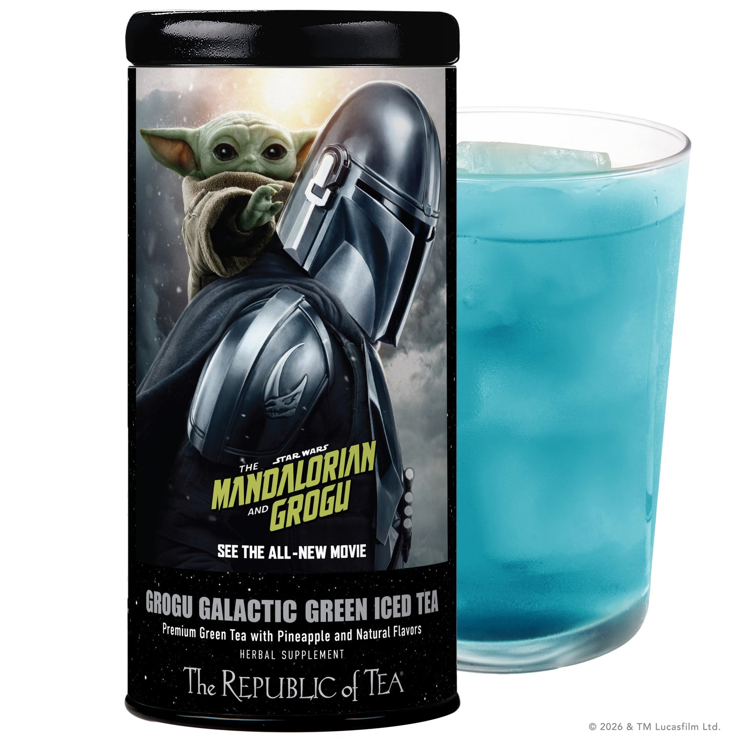 Star Wars: The Mandalorian and Grogu Grogu Galactic Green Iced Tea