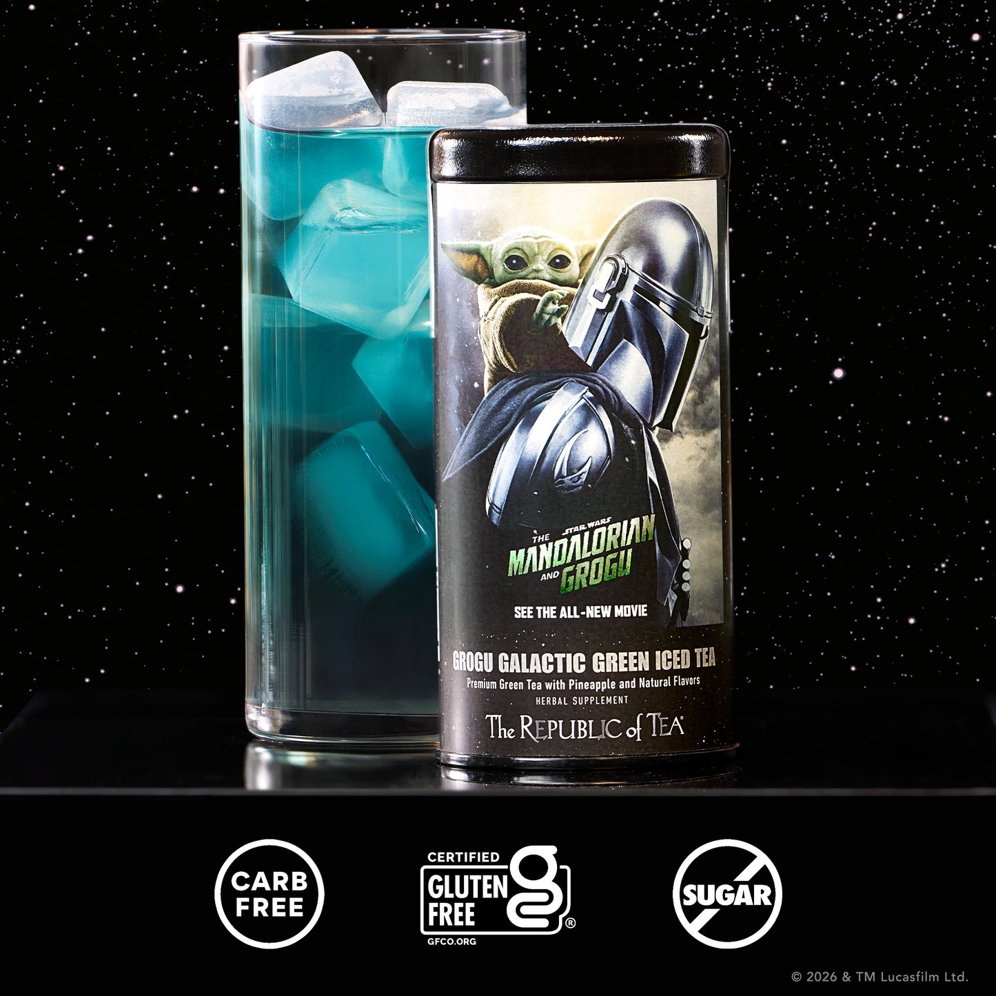 Star Wars: The Mandalorian and Grogu Grogu Galactic Green Iced Tea