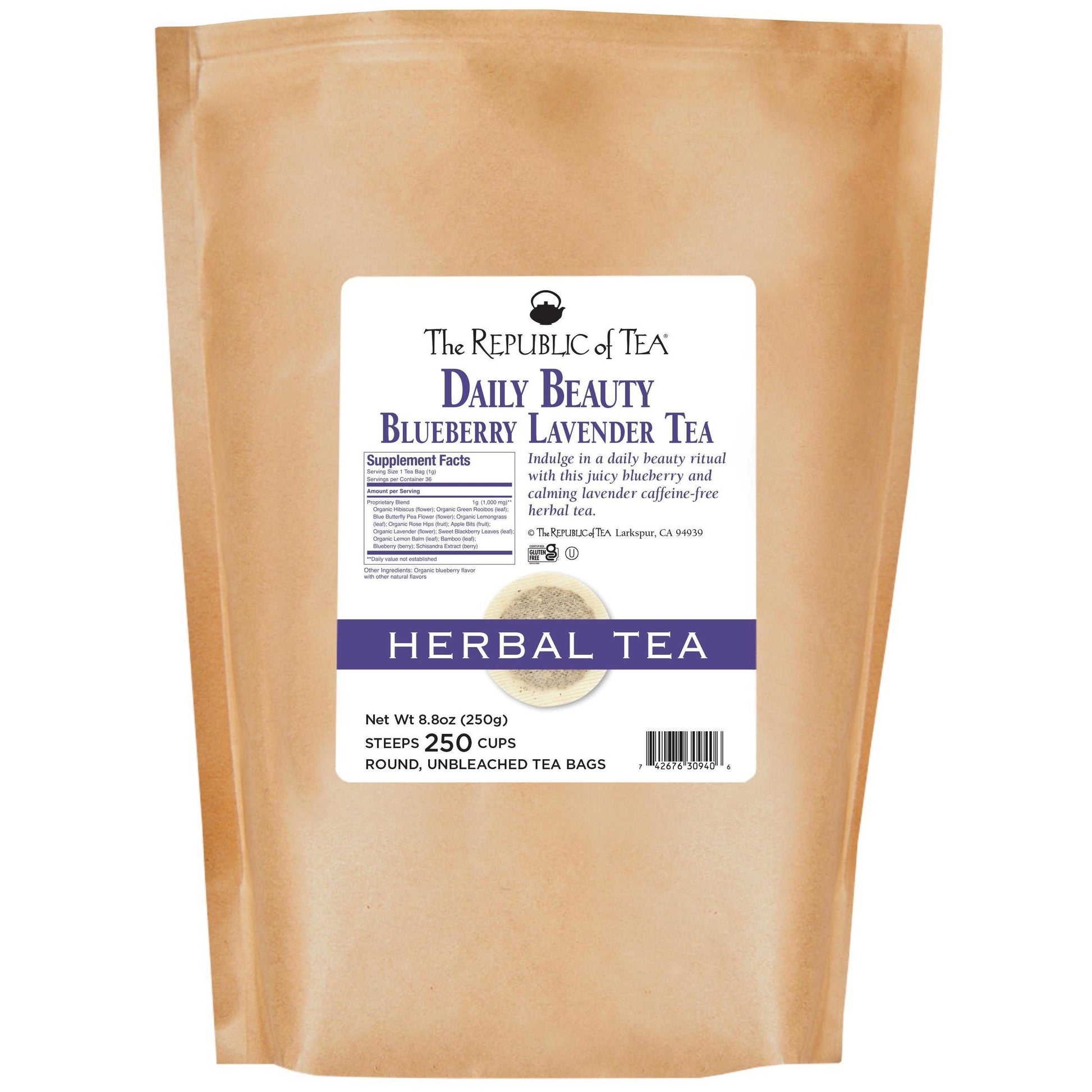 lavender flower supplement Beautifying Botanicals® Daily Beauty Herbal Tea – The Republic of Tea