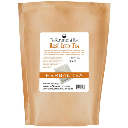 Rosé Herbal Iced Tea Pouches