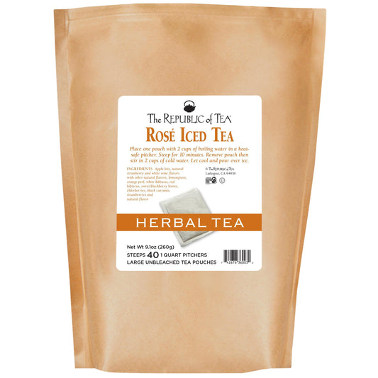 Rosé Herbal Iced Tea Pouches