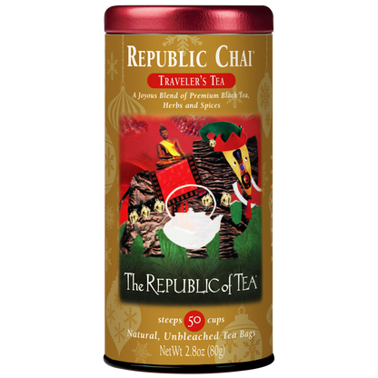 Republic Chai® Black Tea Bags