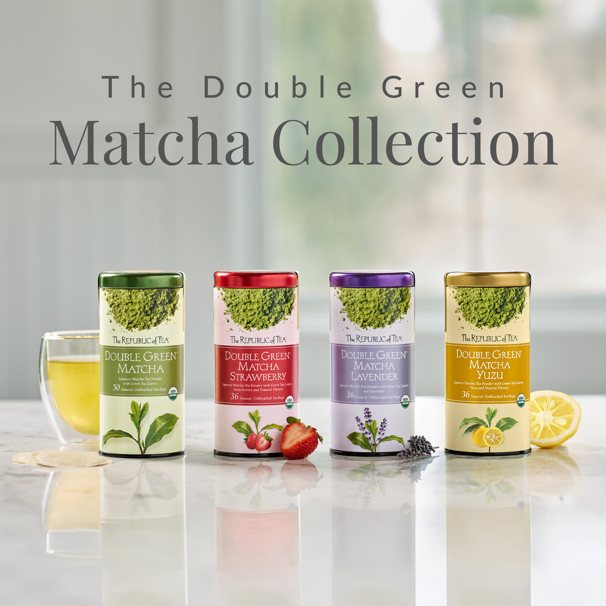 Organic Double Green® Matcha Tea Bags