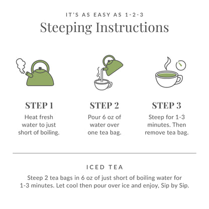 Organic Double Green® Matcha Tea Bags