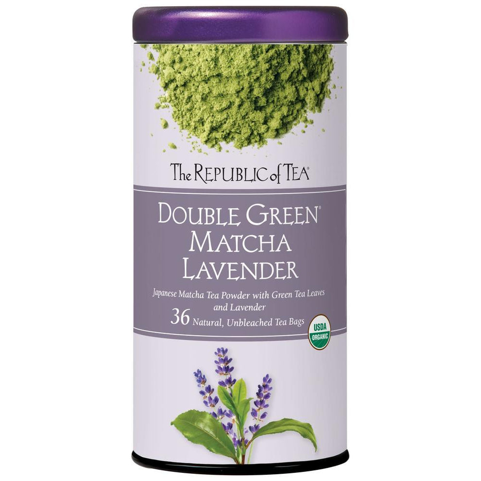 Organic Double Green® Matcha Lavender Tea Bags – The Republic of Tea