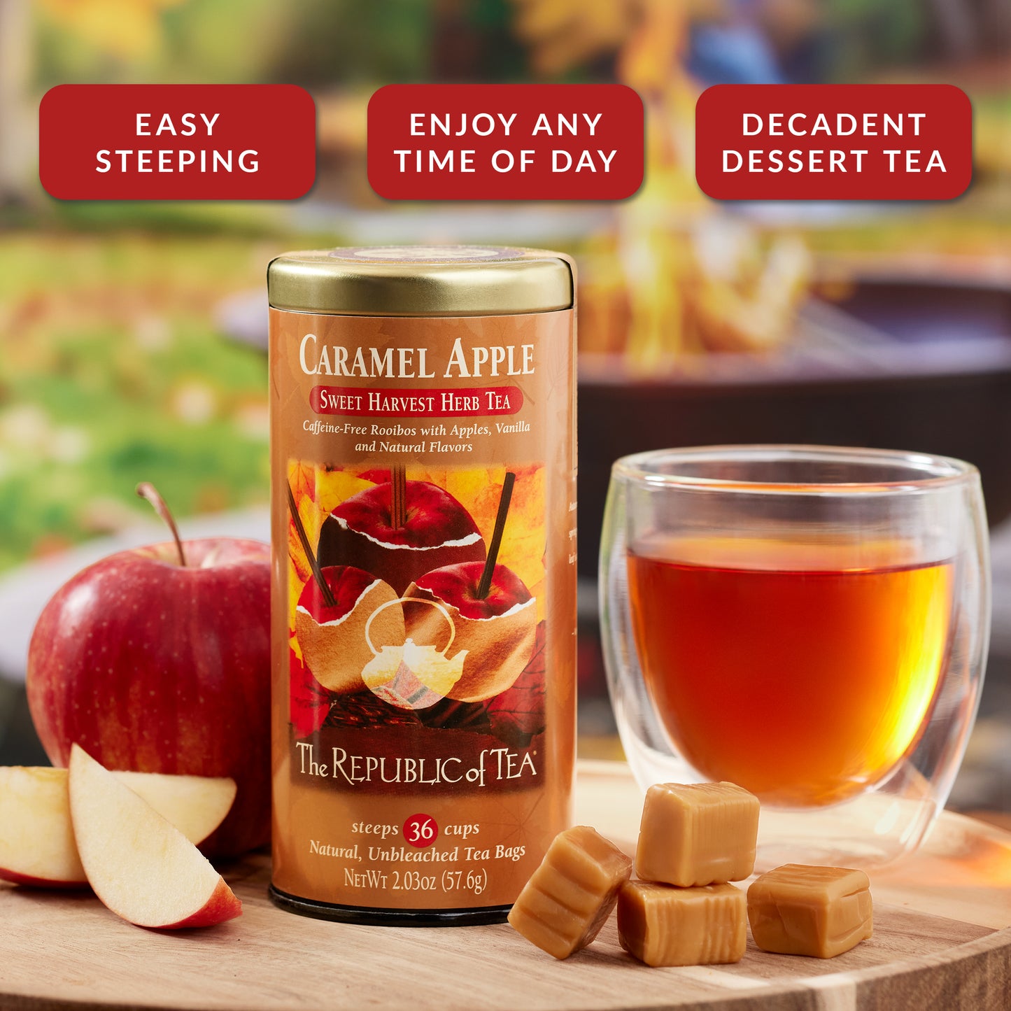 Caramel Apple Red Tea Bags