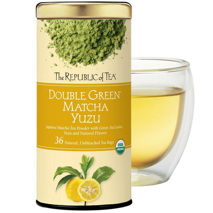 Organic Double Green® Matcha Yuzu Tea Bags