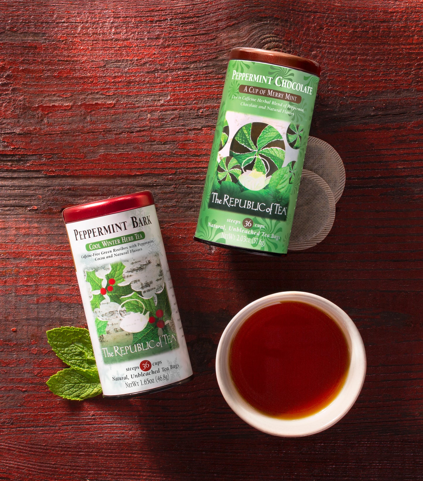 Peppermint Chocolate Tea Bags