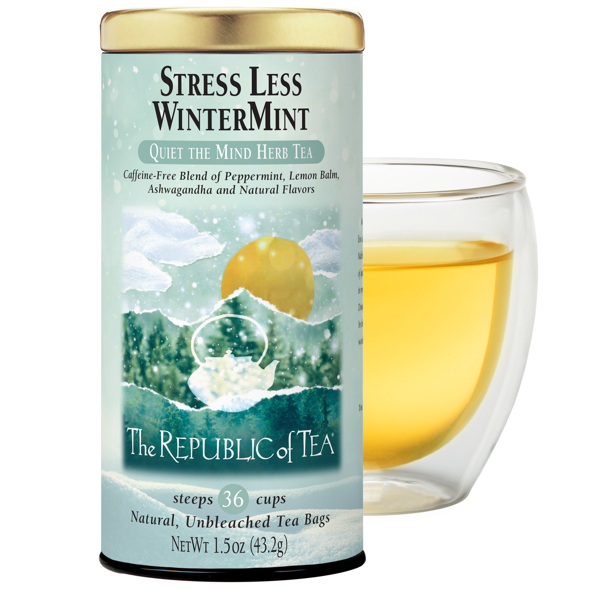 Stress Less WinterMint Tea Bags