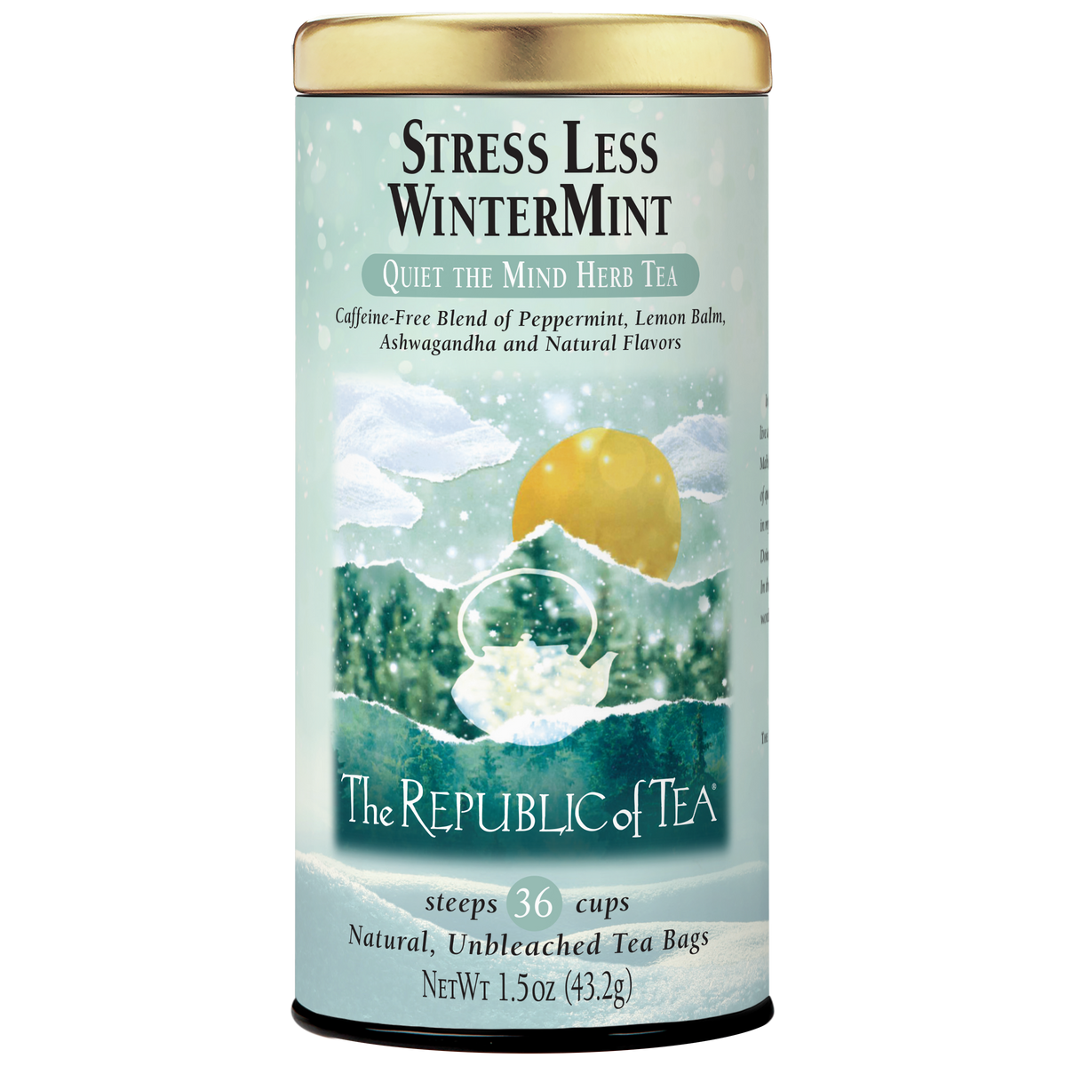 Stress Less WinterMint Tea Bags