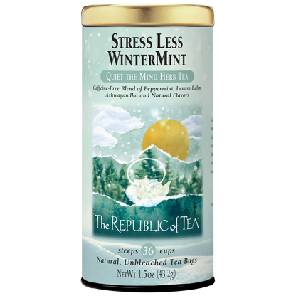 Stress Less WinterMint Tea Bags