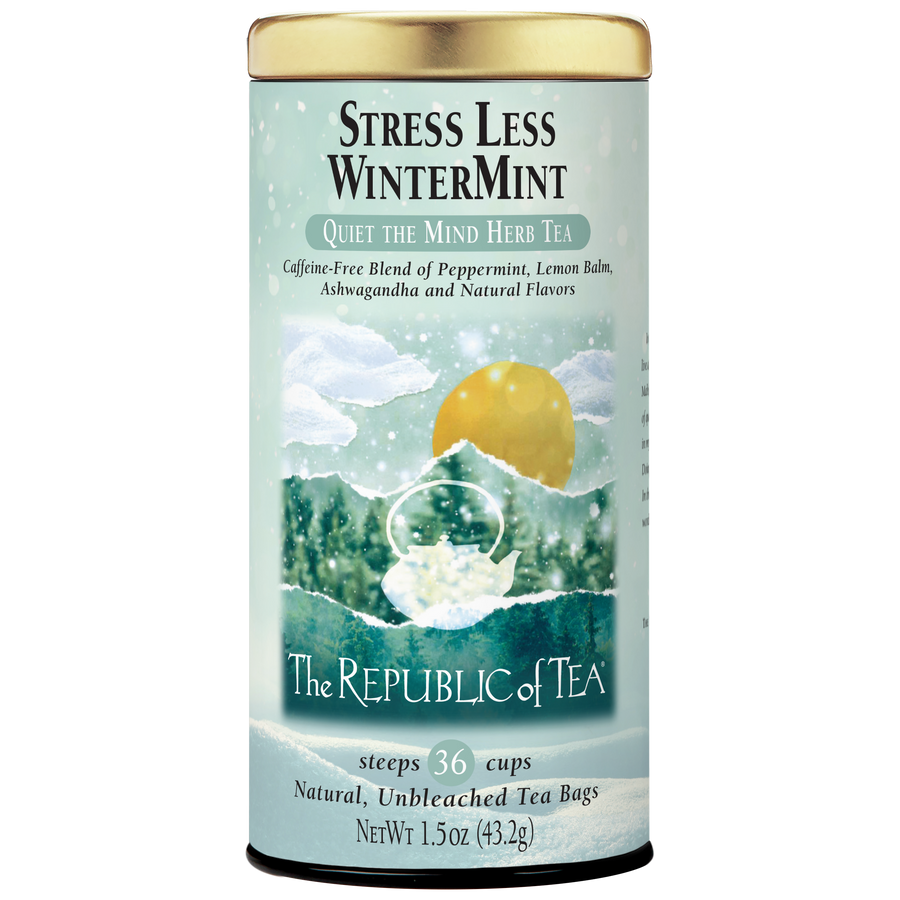 Stress Less WinterMint Tea Bags
