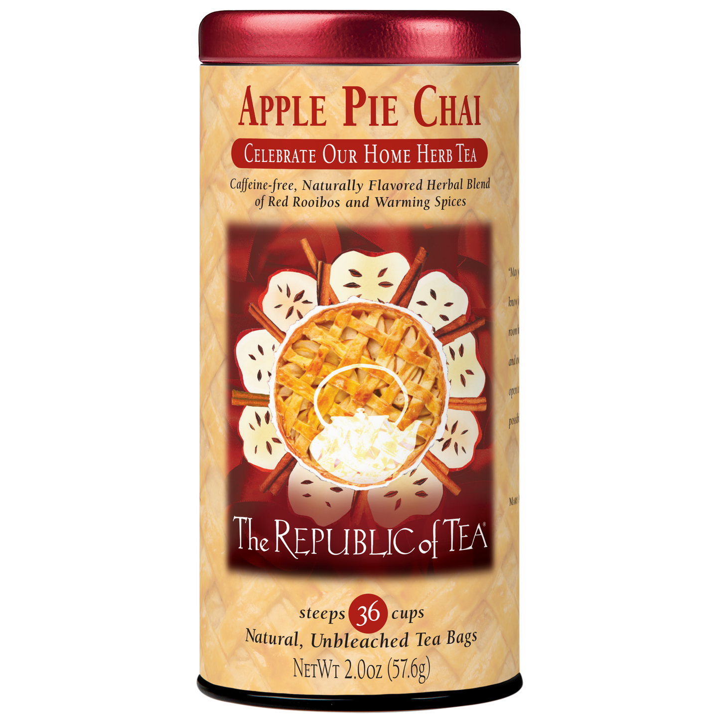 Apple Pie Chai Herbal Tea Bags