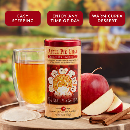 Apple Pie Chai Herbal Tea Bags