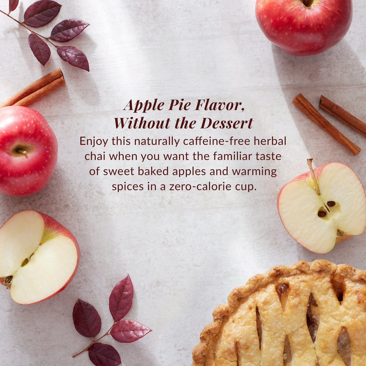 Apple Pie Chai Herbal Tea Bags