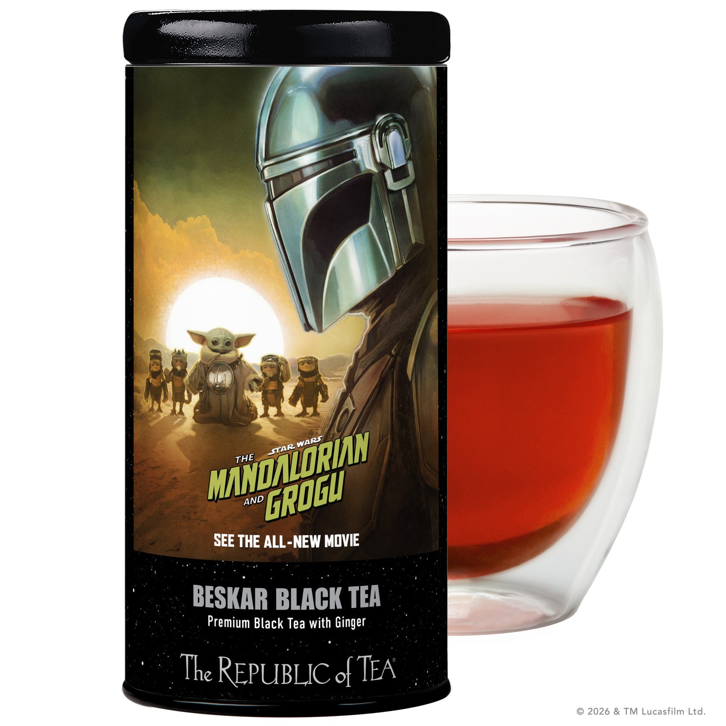 Star Wars: The Mandalorian and Grogu Beskar Black Tea