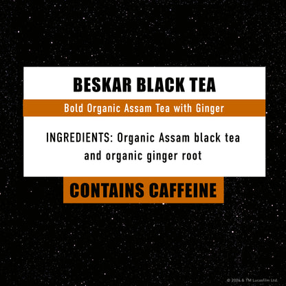 Star Wars: The Mandalorian and Grogu Beskar Black Tea
