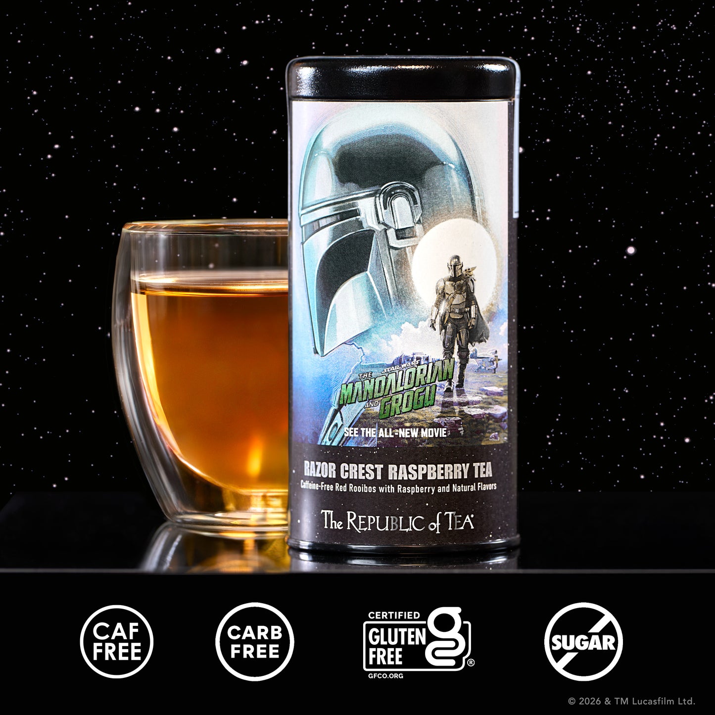 Star Wars: The Mandalorian and Grogu Razor Crest Raspberry Tea
